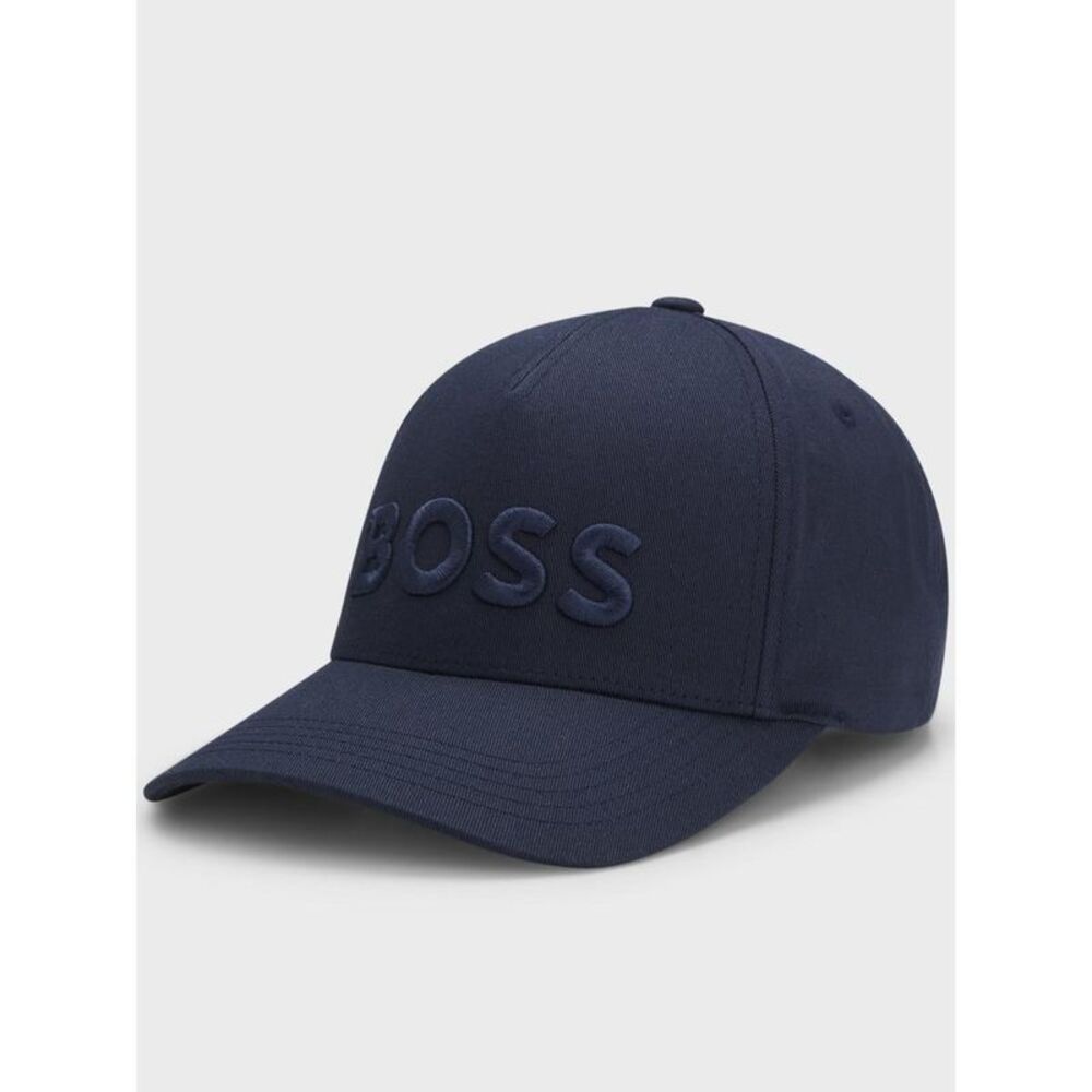 HUGO BOSS BOSS Embroidered Logo Baseball Cap Men BLUE Hats & Caps - Picture 2 of 3